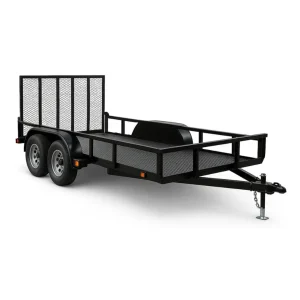 Carro de Arrastre Plataforma Doble Eje con Rampa