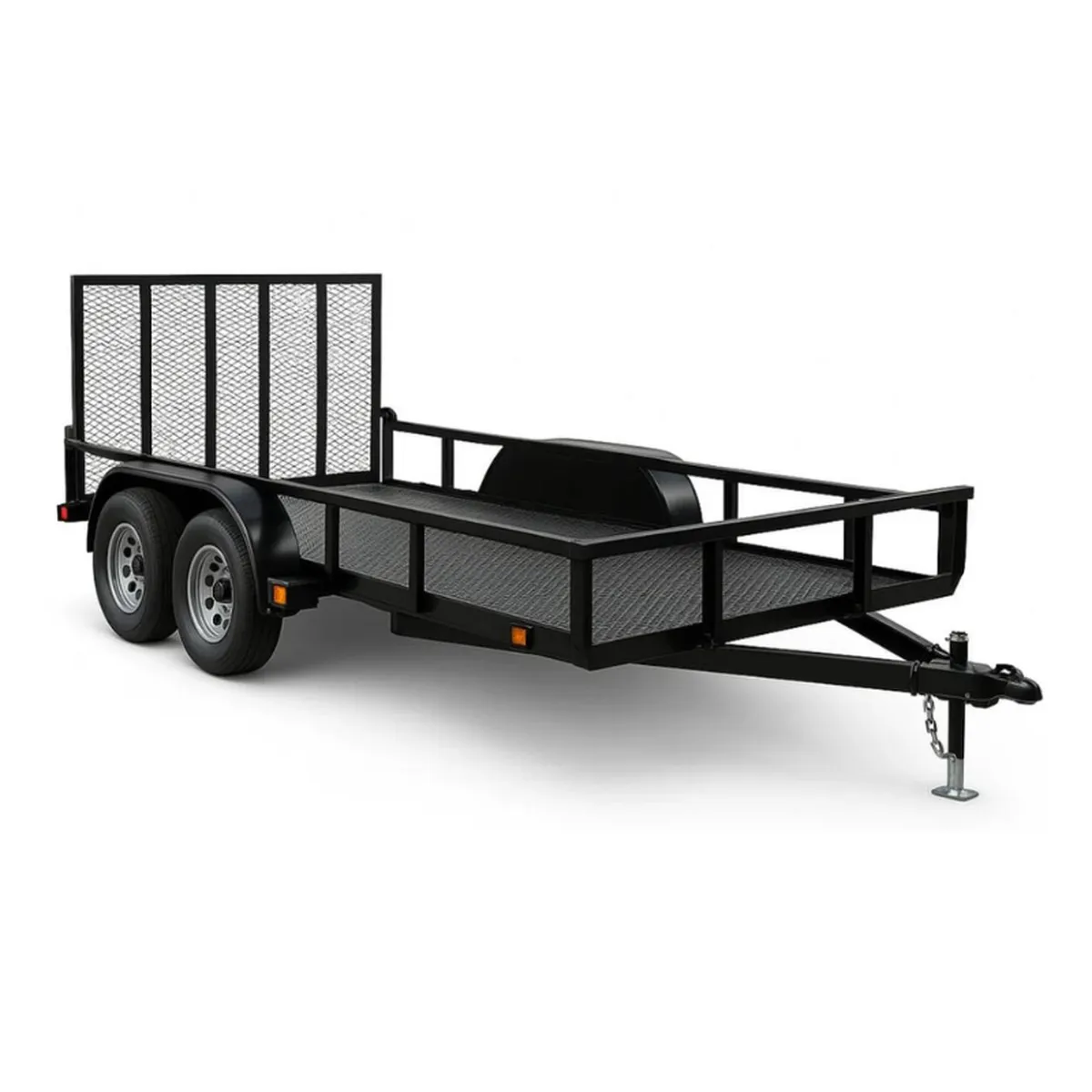 Carro de Arrastre Plataforma Doble Eje con Rampa